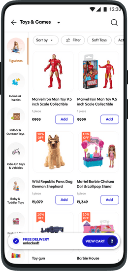 mobile mock